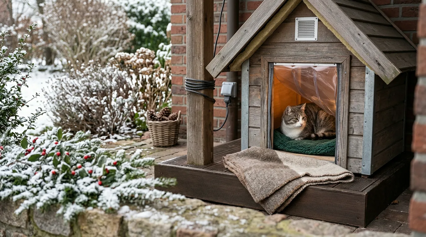 Winter Heated Outdoor Cat House: Best Features to Buy